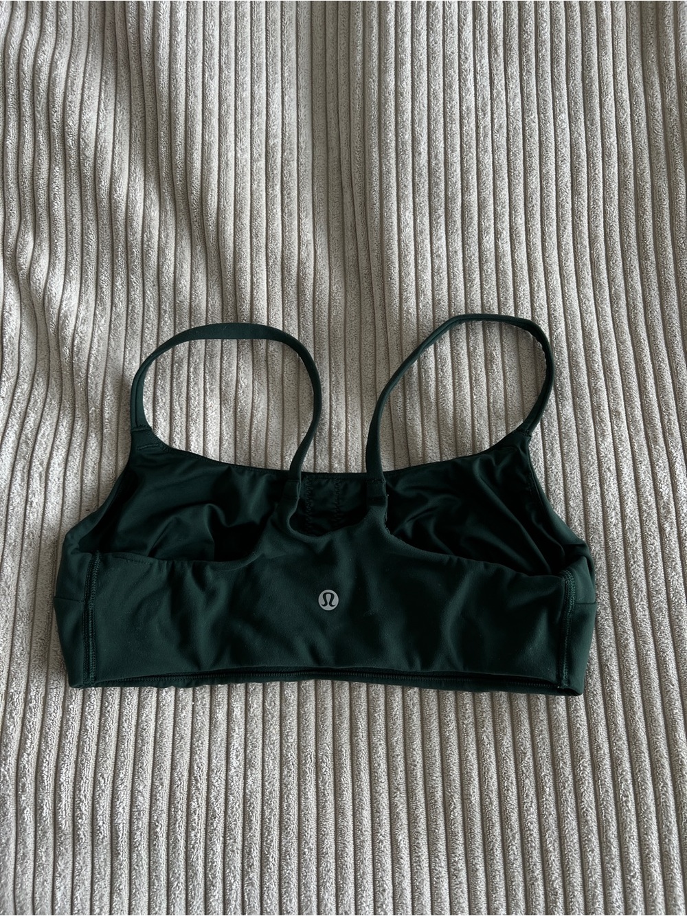 lululemon Forest Green Wunder train bra sz 8 and Wunder train 25” legging sz 6 - Picture 5 of 6